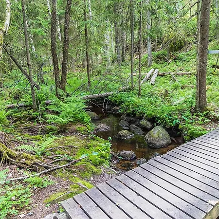 A Well-equipped Log In Nuuksio National Park * Espoo